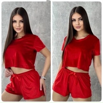 пижама из бархата,велюровая пижама,пижама с шортами велюровая,пижама женская с шортами велюровая,домашняя одежда пижама
