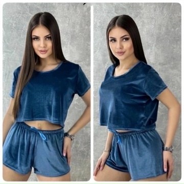 пижама из бархата,велюровая пижама,пижама с шортами велюровая,пижама женская с шортами велюровая,домашняя одежда пижама