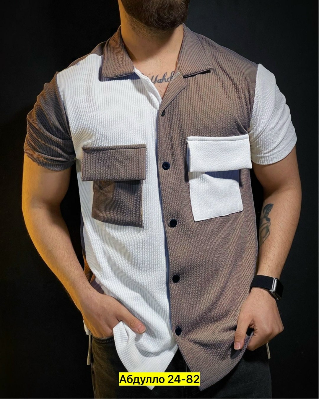 стильная мужская рубашка,рубашка мужская летняя,мужская рубашка,рубашка карго,рубашка для мужчин