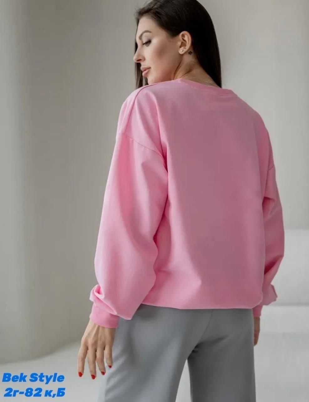 свитшот женская,женский свободный свитшот,свитшот и джоггеры костюм,костюм свитшот,свободный свитшот