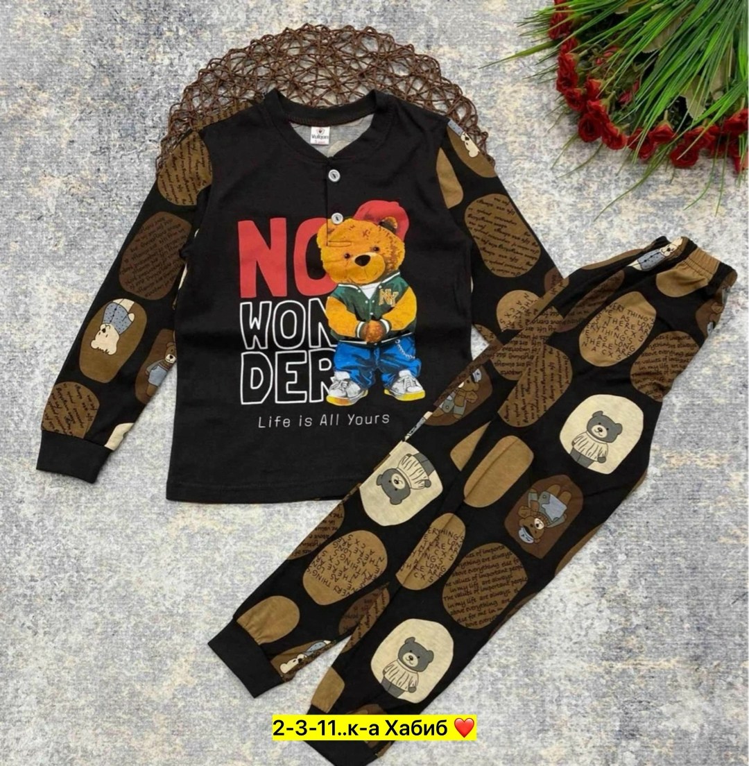 пижама для мальчика,пижама для мальчика с принтом,детская пижама,пижамы для мальчиков 4-5 лет,пижама для малыша