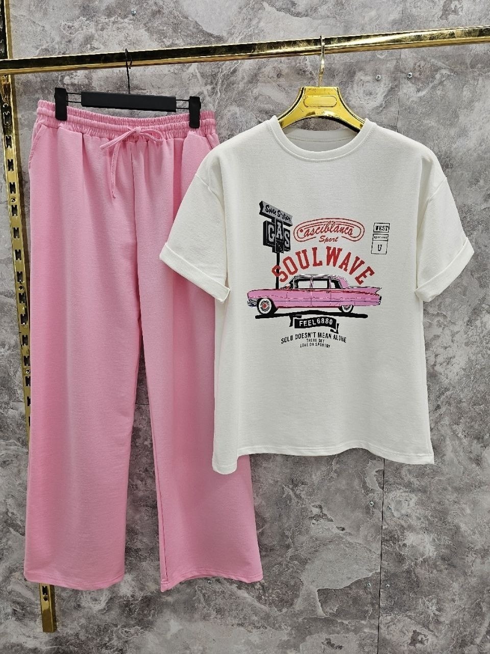 костюмы двойки,костюм двойка женская, ,костюм женский футболка