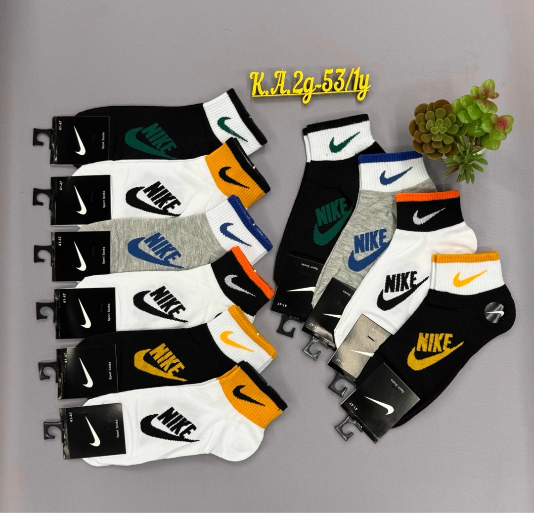 носки мужские 10 пар nike,носки мужские nike,комплект носков nike,носки спортивные,носки спортивные мужские
