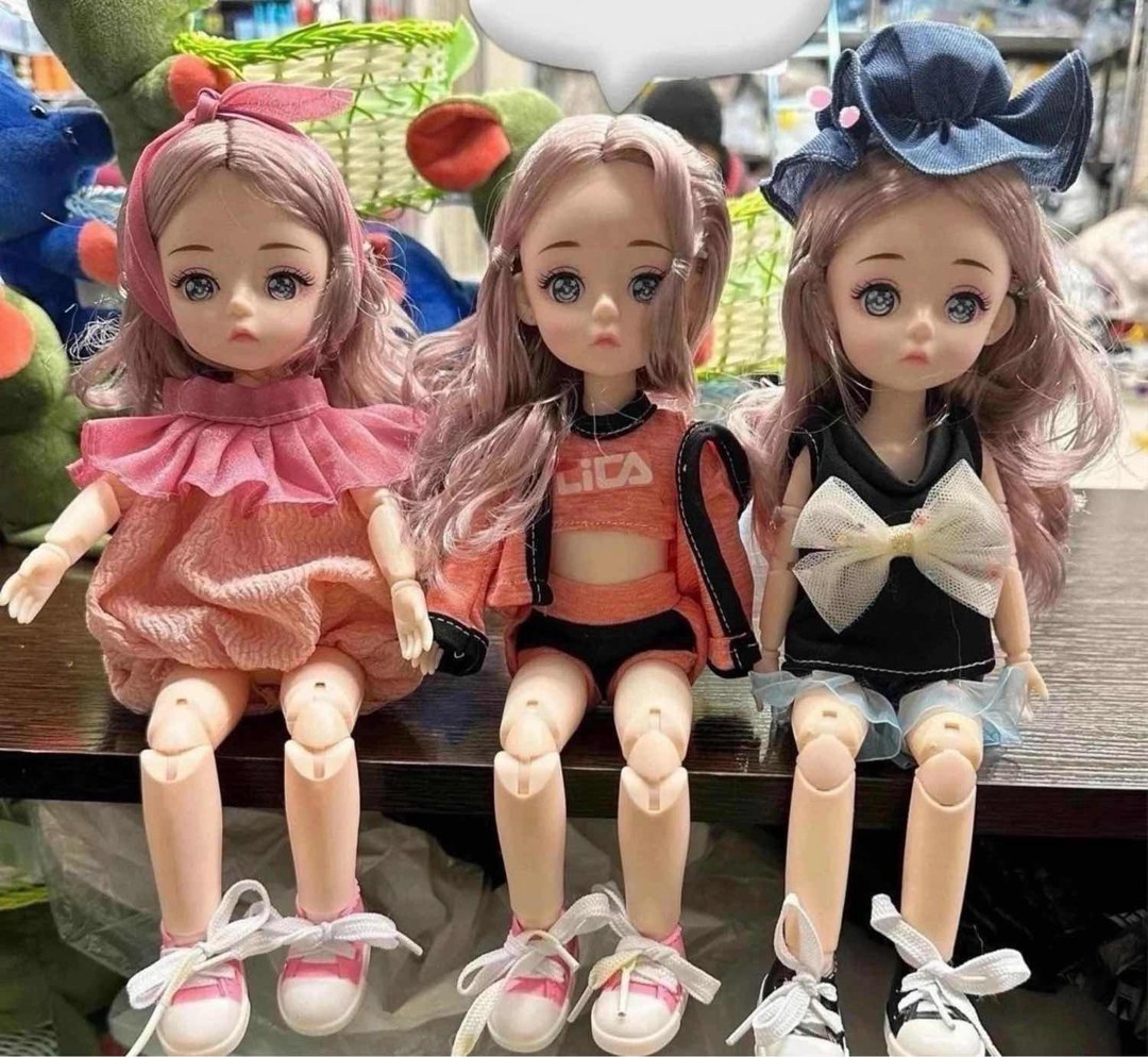кукла аксессуарами,кукла кукла,шарнирная кукла,детская кукла,кукла для девочек