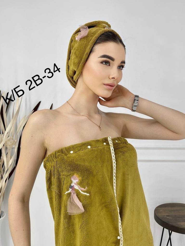 халат женский банный,полотенце халат,набор халат и полотенце женский,халат для бани,полотенце халат женский