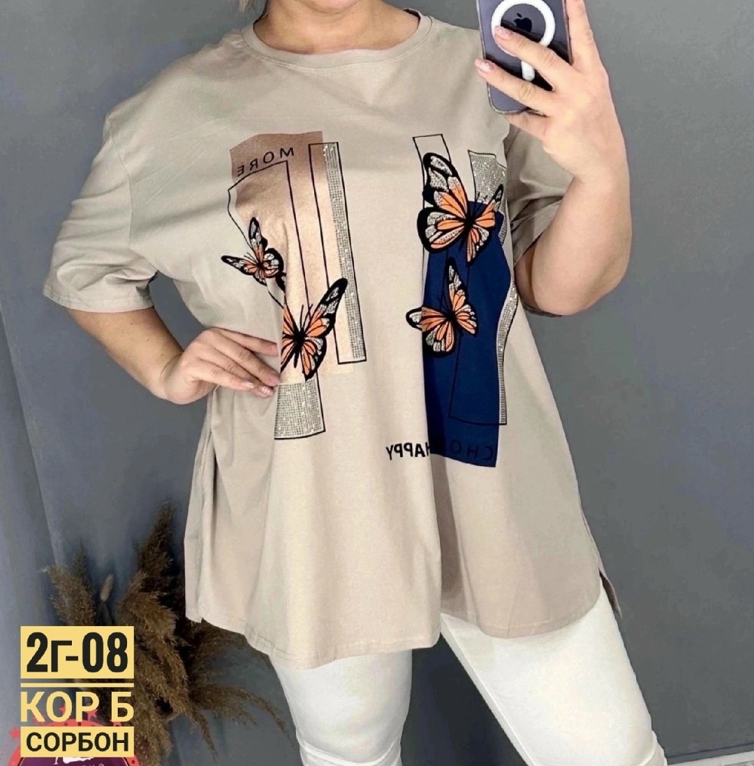 футболка женская,женская футболка больших размеров,футболка,, больших размеров