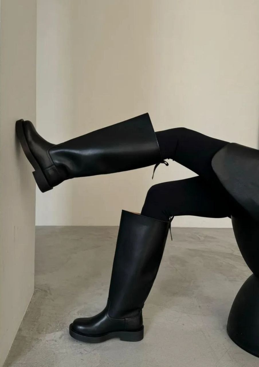 сапоги высокие,женские сапоги,сапоги демисезонные,черные сапоги,сапоги кожаные