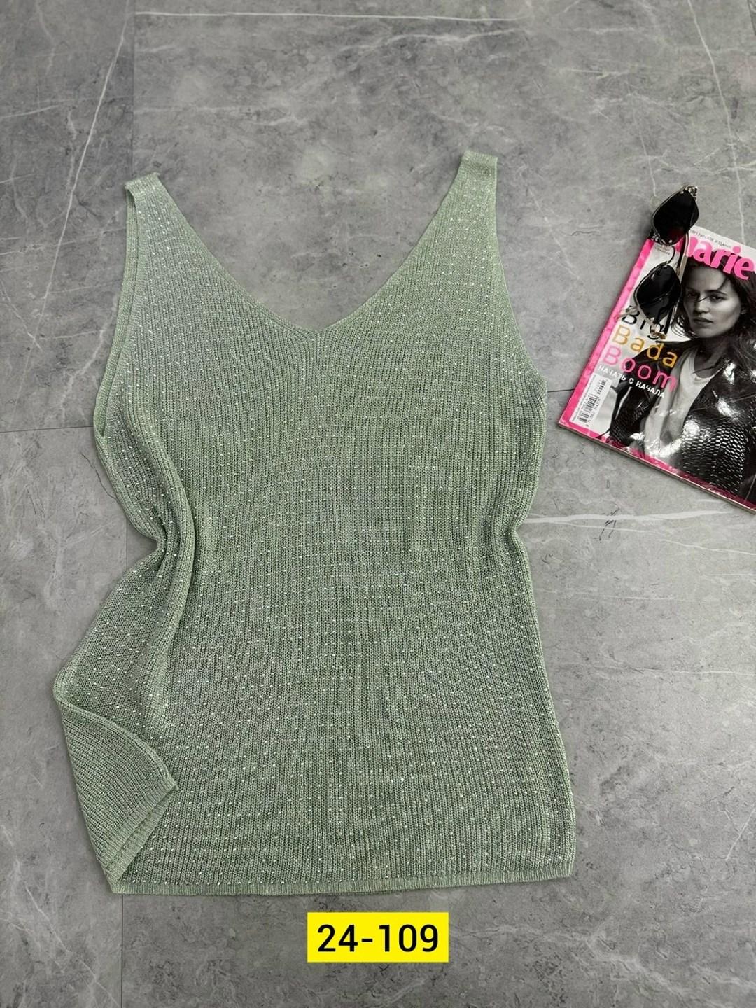 вязаная майка,майка женская,,женские топы,вязаные топы