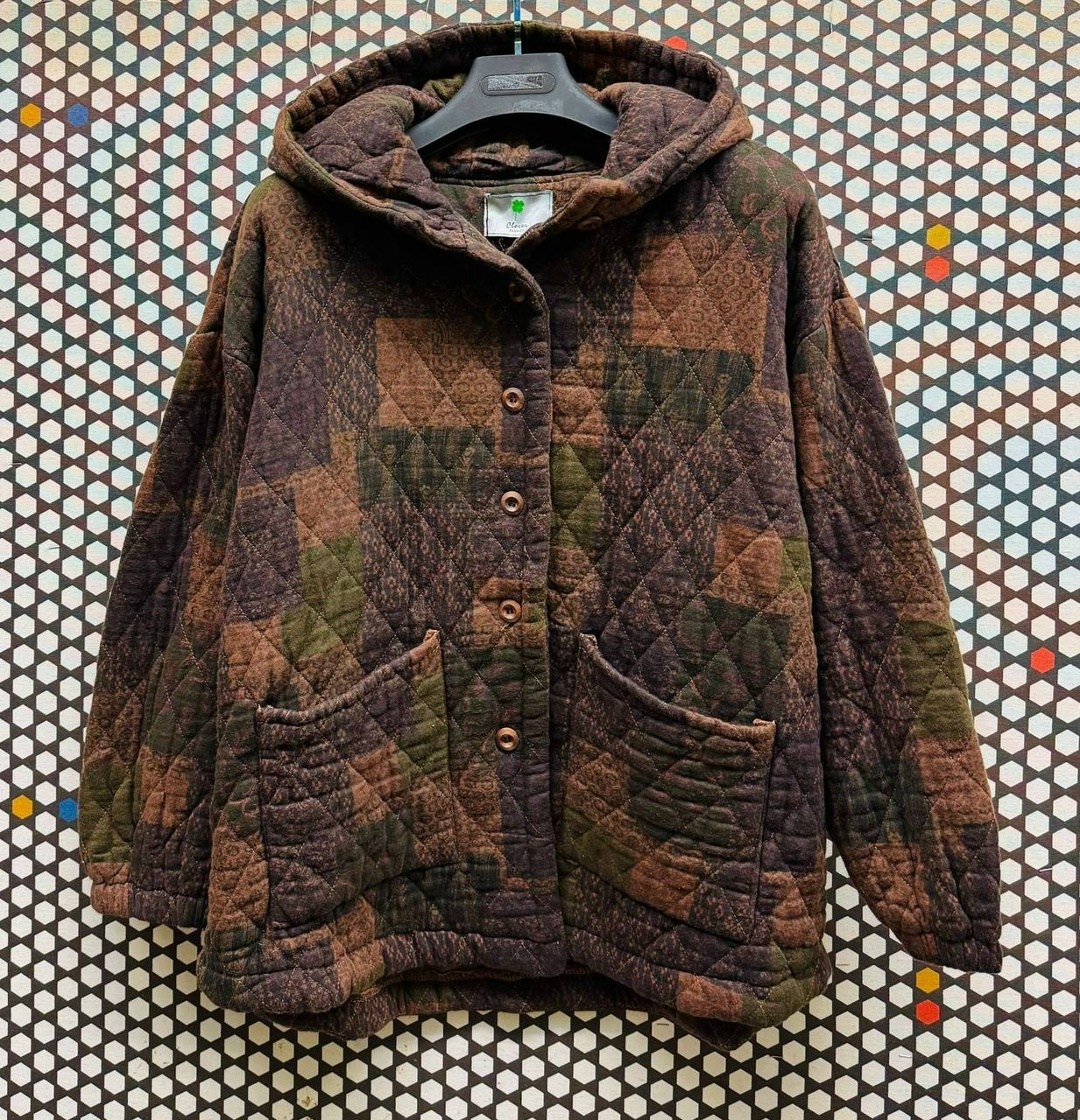 демисезонная куртка,куртка с принтом,стеганая куртка,женская куртка демисезонная,флисовая куртка