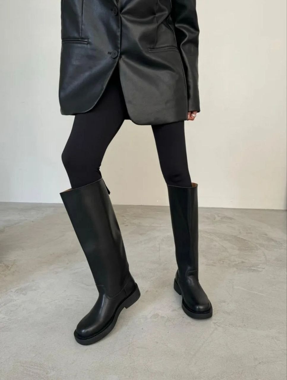 сапоги высокие,женские сапоги,сапоги демисезонные,черные сапоги,сапоги кожаные