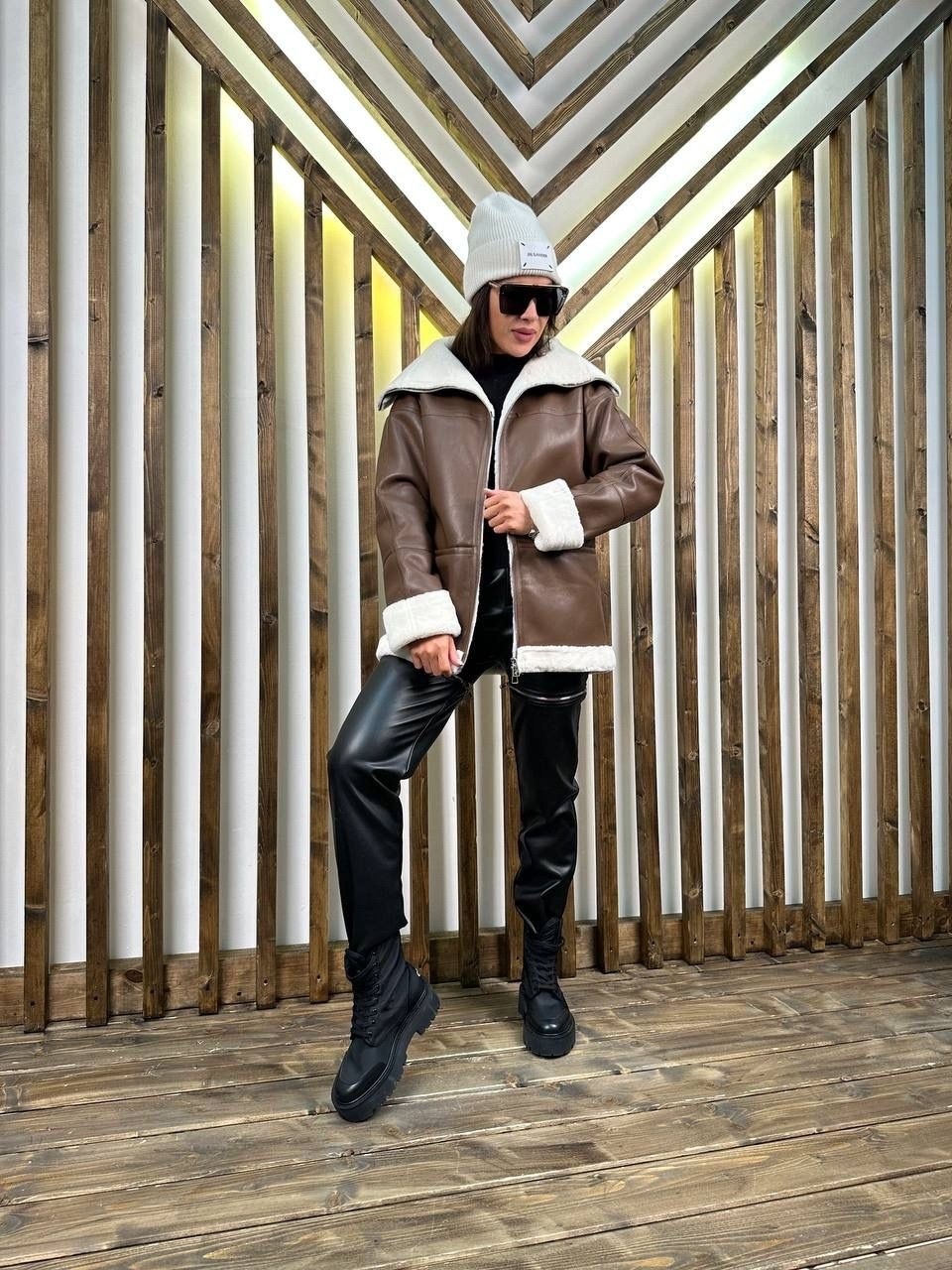 стильная дубленка,дубленка удлиненная,зимняя дубленка,женская дублёнка,дубленка искусственная