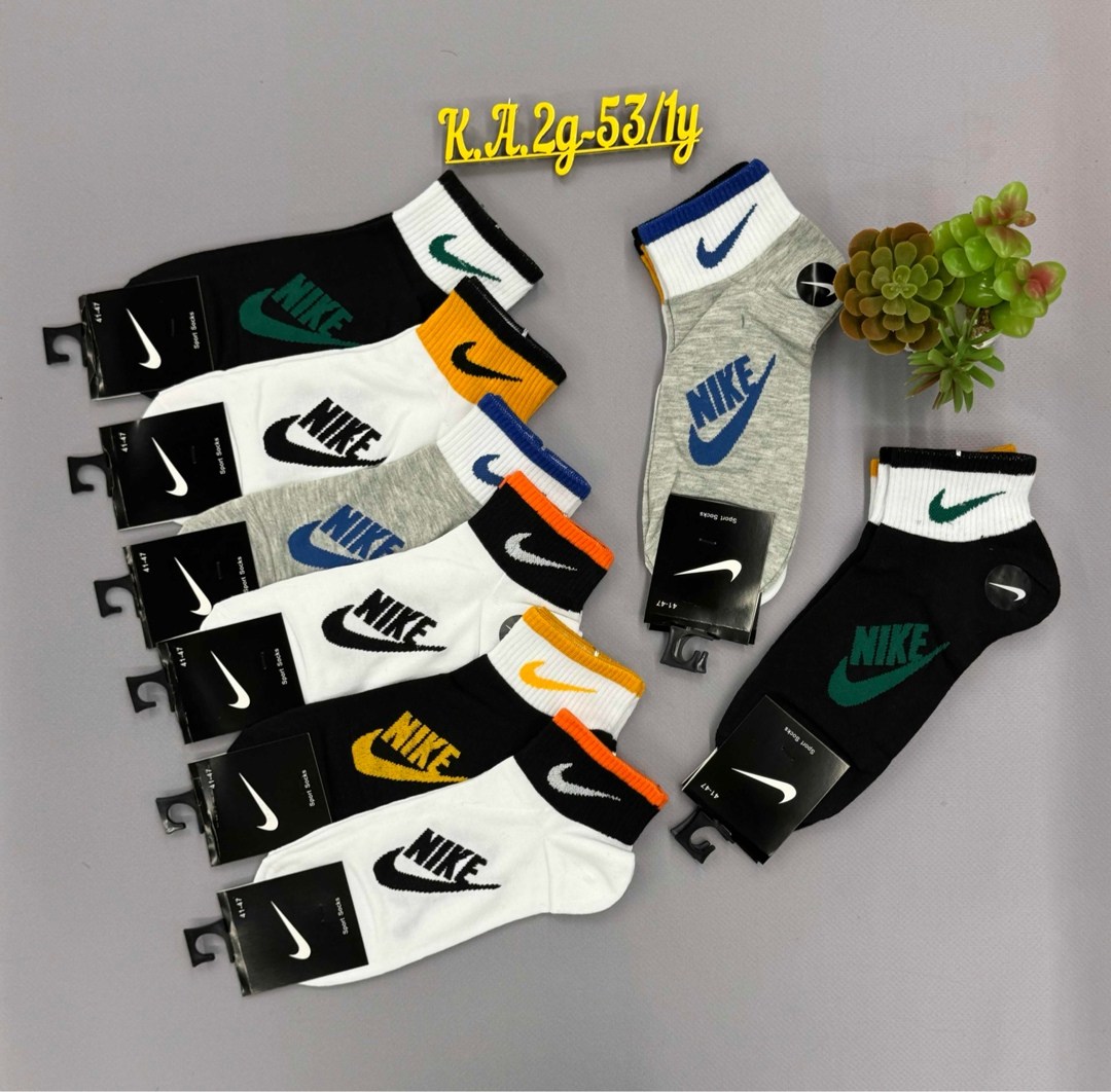 носки мужские 10 пар nike,носки мужские nike,комплект носков nike,носки спортивные,носки спортивные мужские