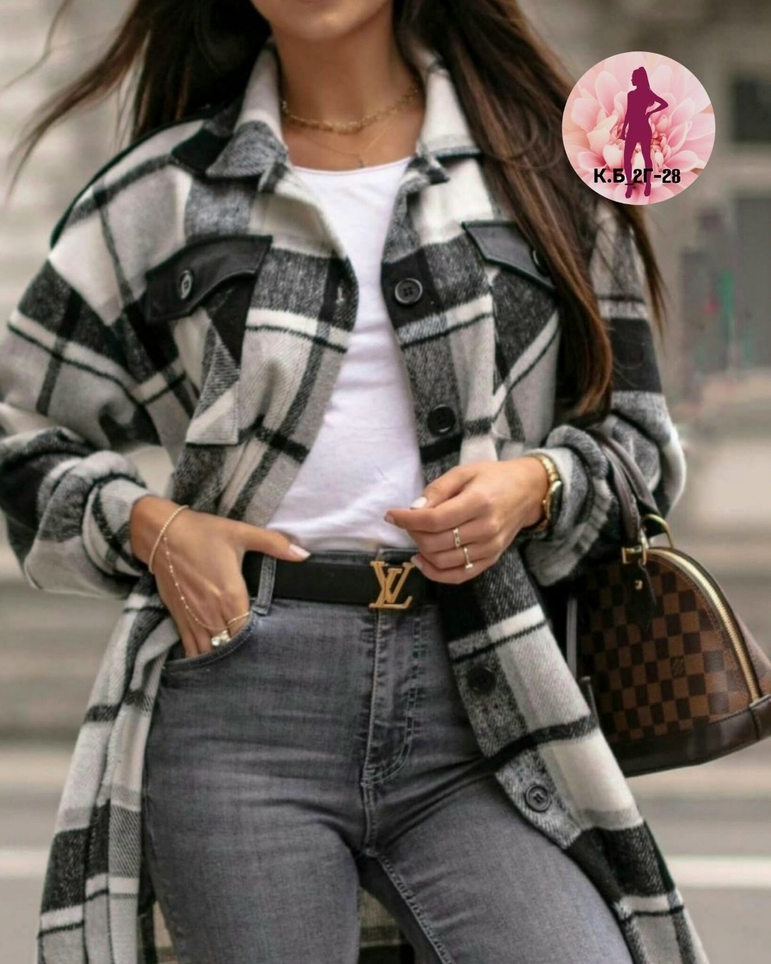 женская рубашка в клетку,пальто в клетку,женское шерстяное пальто в клетку,куртка в клетку,рубашка оверсайз теплая в клетку