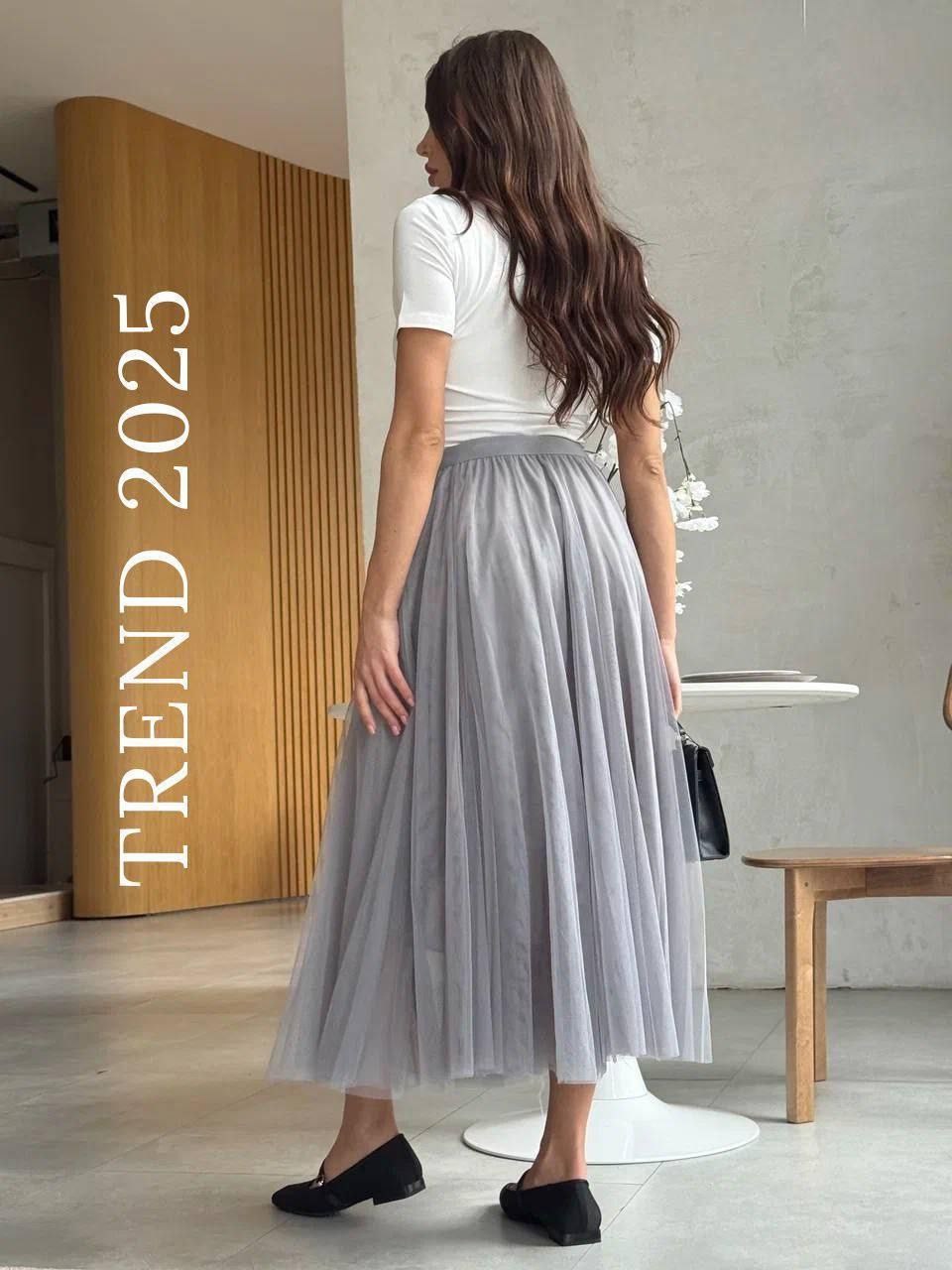 юбка из фатина,фатиновая юбка,серая юбка,юбка с фатином,юбка