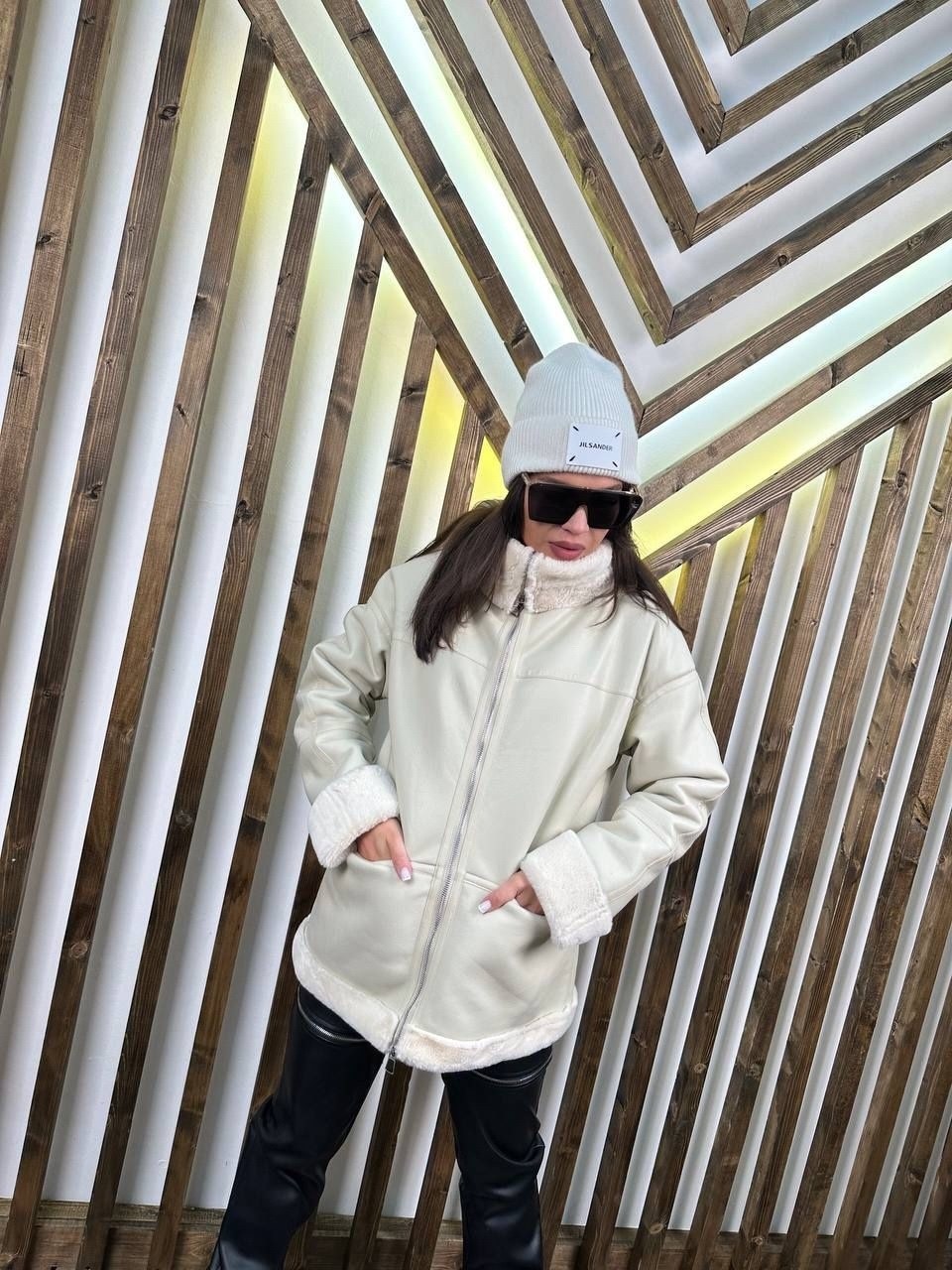 стильная дубленка,дубленка удлиненная,зимняя дубленка,женская дублёнка,дубленка искусственная