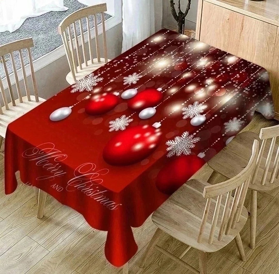 скатерть новогодняя,полотенца новогодние,клеенка скатерть,новогодние салфетки,скатерть набор