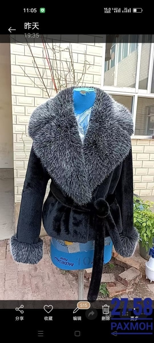 норковая шуба с чернобуркой,женская шуба,норковая шуба,шуба с воротником,шубка