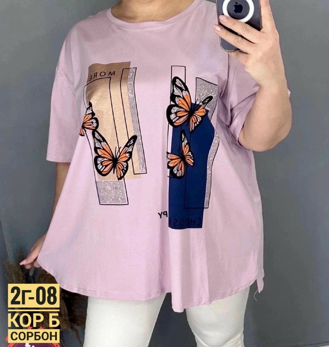 футболка женская,женская футболка больших размеров,футболка,, больших размеров