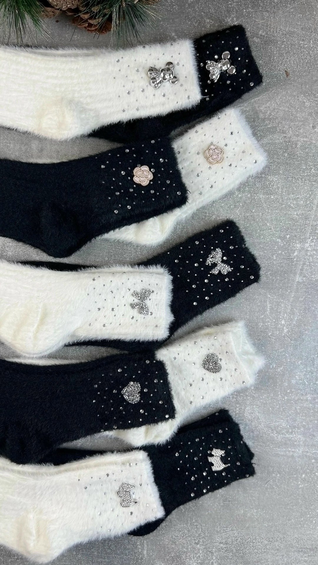 носки женские 10 пар,женские носки,женские теплые носки,носки со стразами,носки для женщин