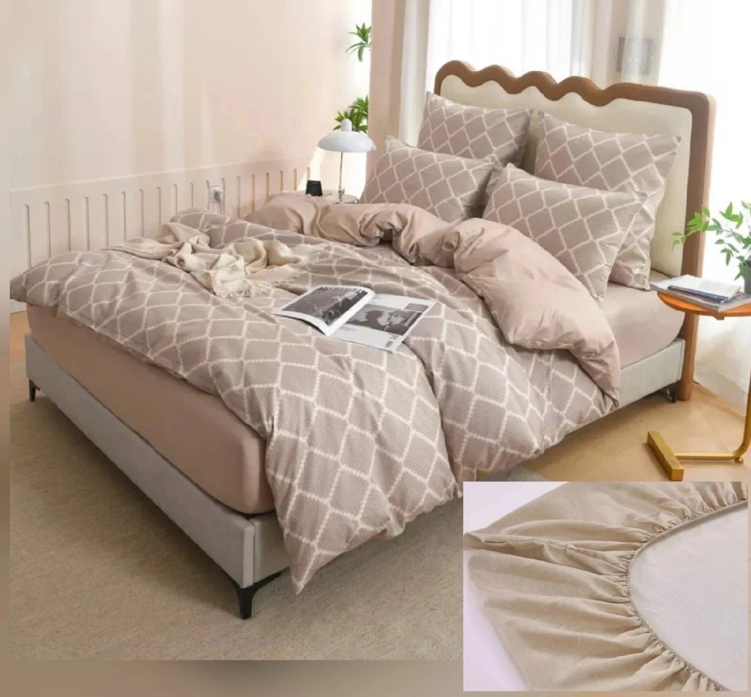 комплект постельного белья alanna простынь на,комплект постельного белья,комплект постельного белья с геометрическим,декоративная подушка,подушки