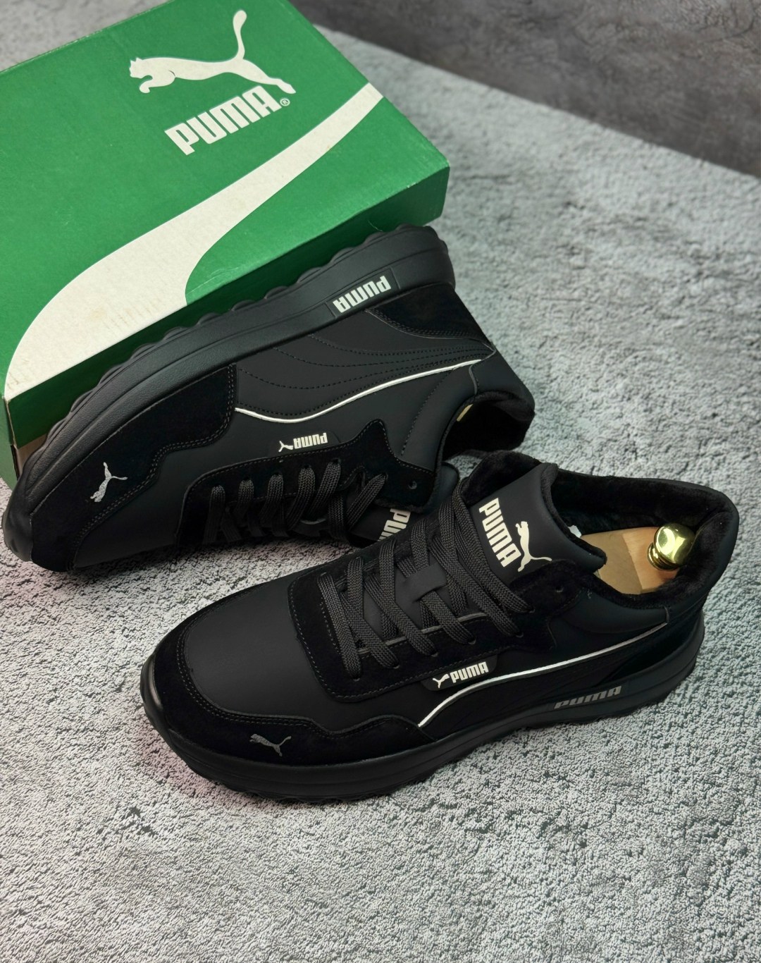 мужские кроссовки puma,зимние кроссовки puma,кроссовки puma,зимние кожаные кроссовки мужские пума,кроссовки мужские зимние с мехом puma