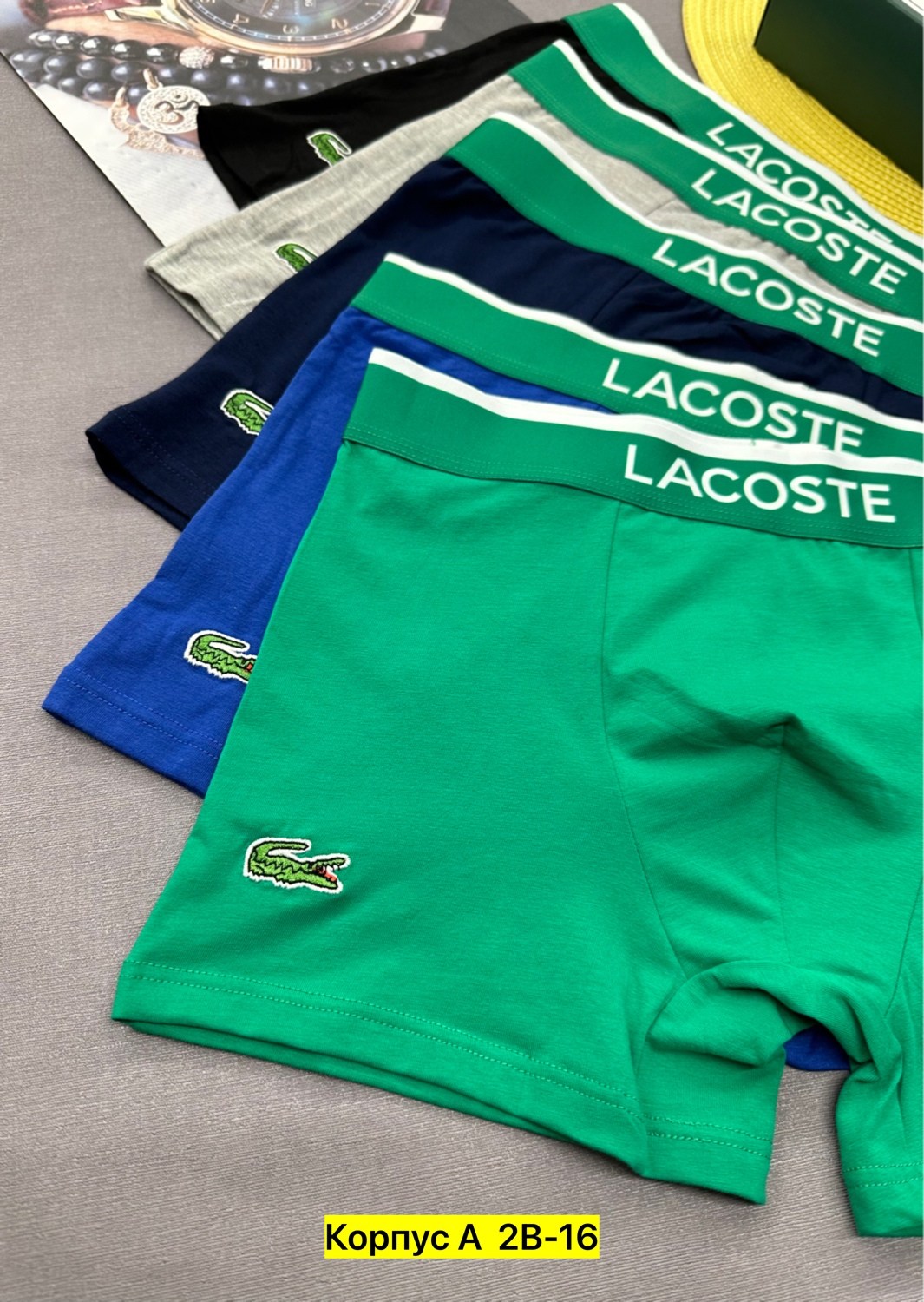 мужской набор трусов,набор трусов,трусы лакосте набор 5 шт,комплект трусов мужские боксеры,комплект трусов мужских