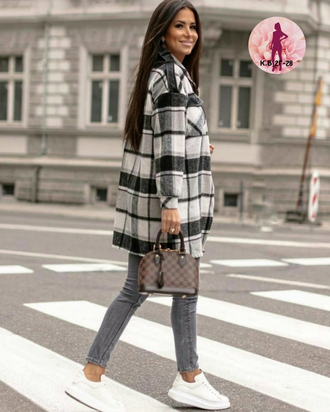 женская рубашка в клетку,пальто в клетку,женское шерстяное пальто в клетку,куртка в клетку,рубашка оверсайз теплая в клетку