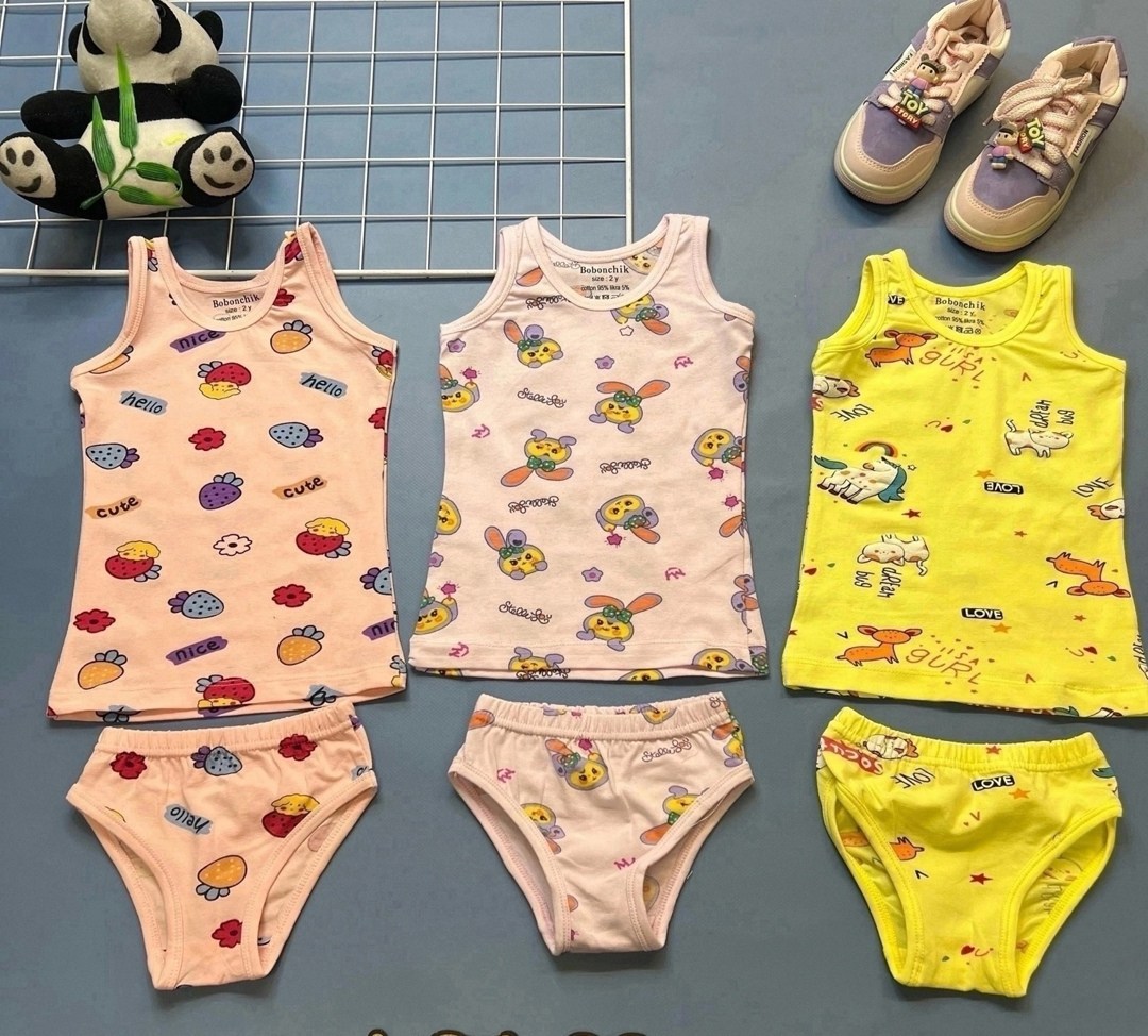 детский комплект нижнего белья,детские комплекты,комплект нижнего белья для девочек,комплект майка и трусы,детские комплекты трусы и майка