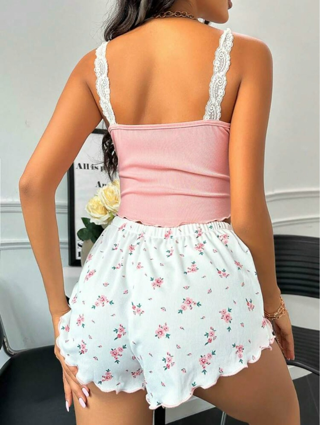 женская пижама топ и шорты,женские пижамные комплекты,пижама женская с шортам,домашняя пижама с шортами и майкой,пижама летняя женская с шортами