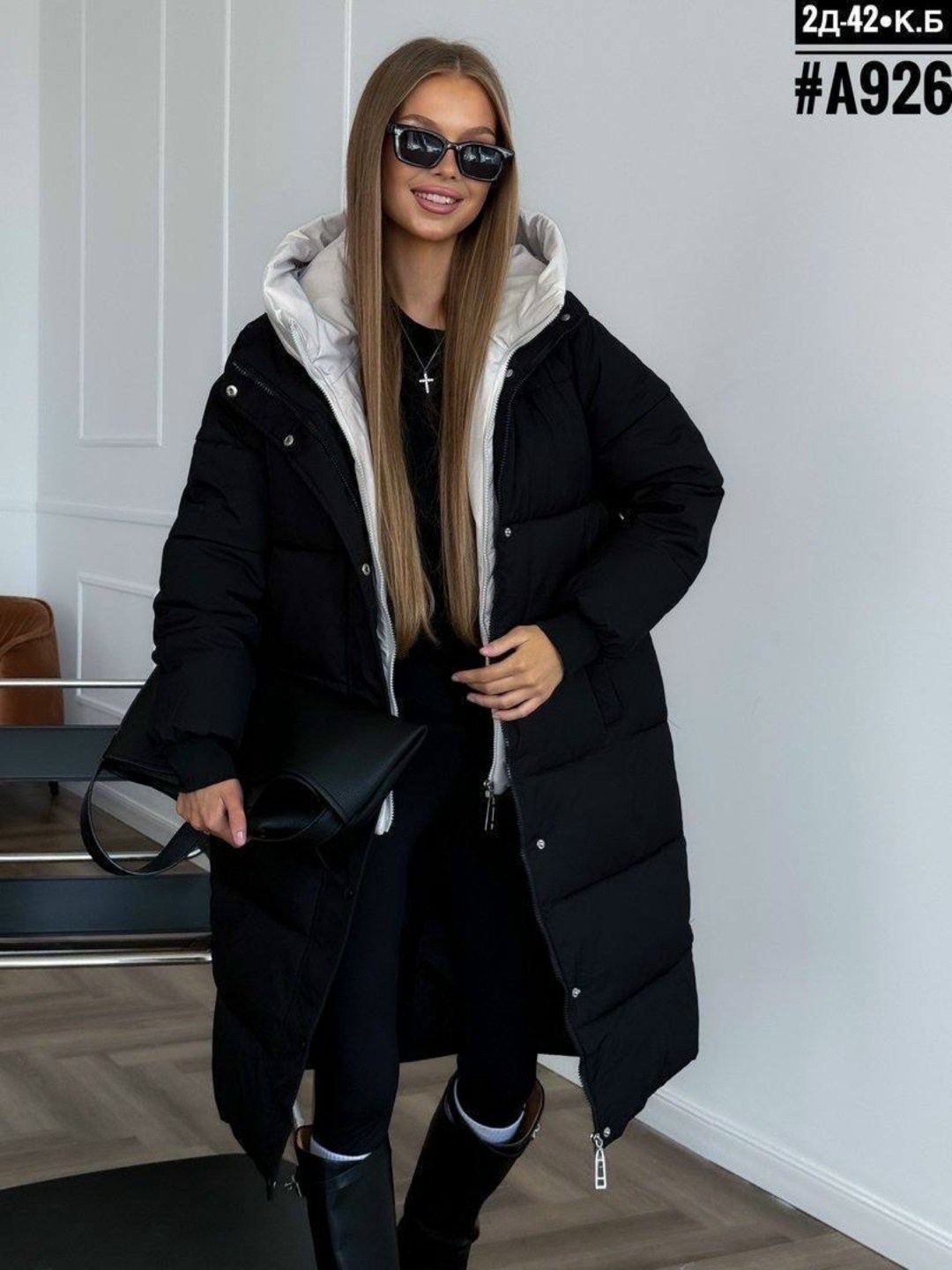 пуховик женский длинный,двусторонний пуховик,куртка удлиненная,пуховик зимний длинный,зимние куртки