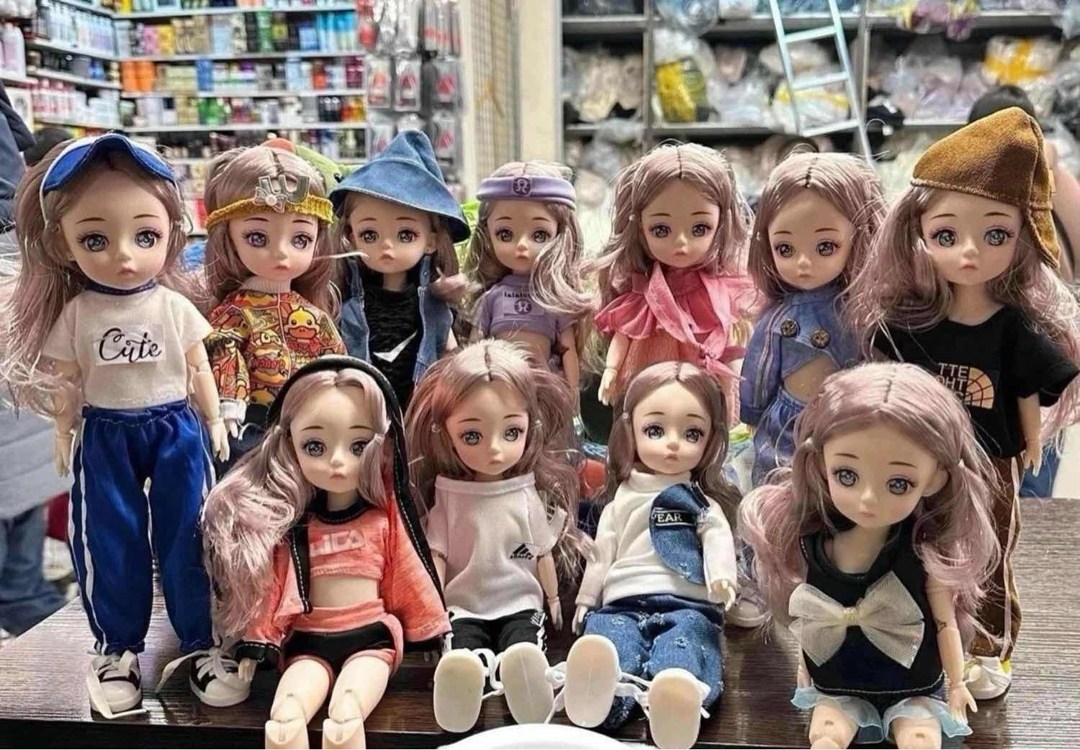 кукла аксессуарами,кукла кукла,шарнирная кукла,детская кукла,кукла для девочек