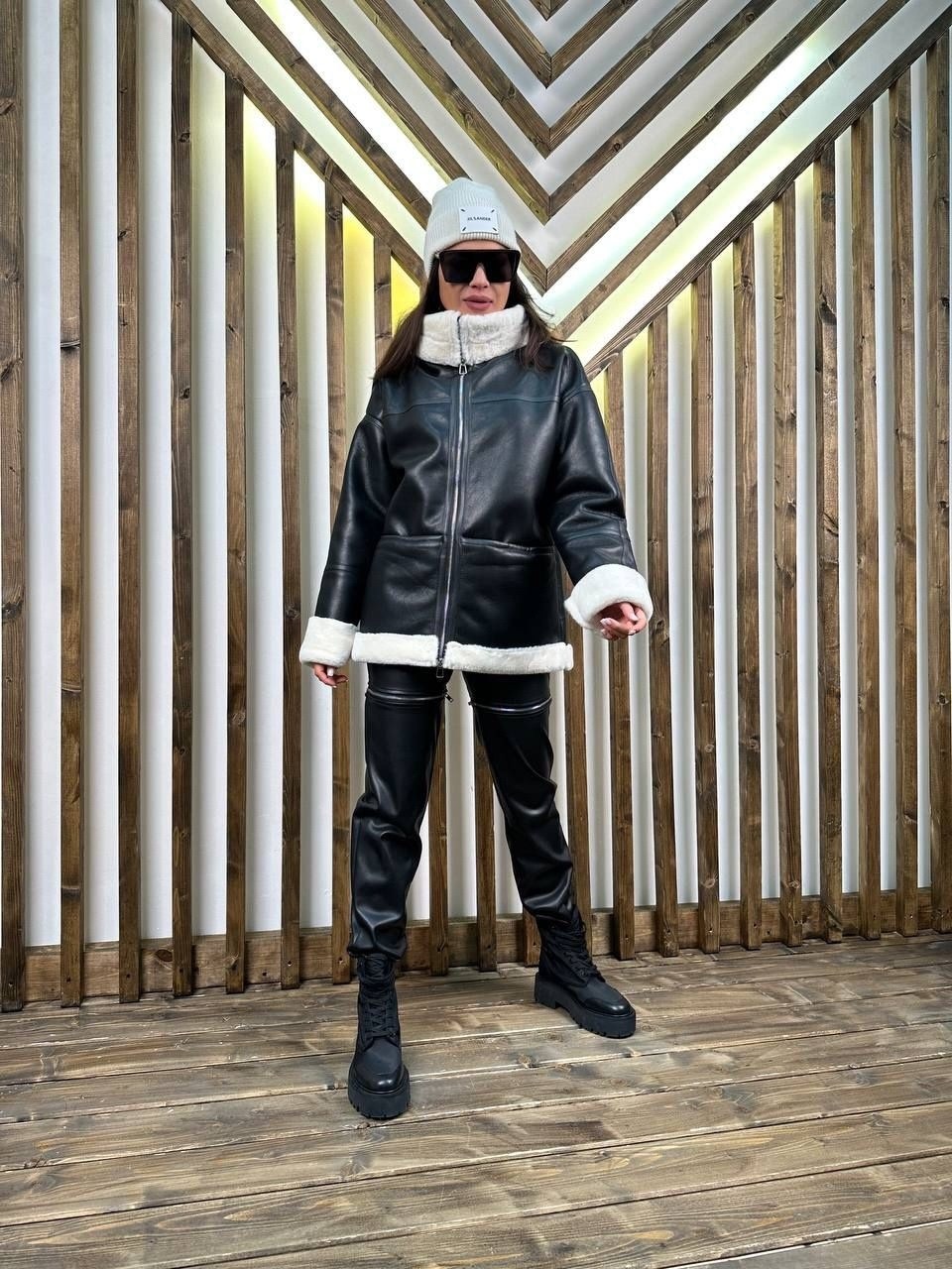 стильная дубленка,дубленка удлиненная,зимняя дубленка,женская дублёнка,дубленка искусственная