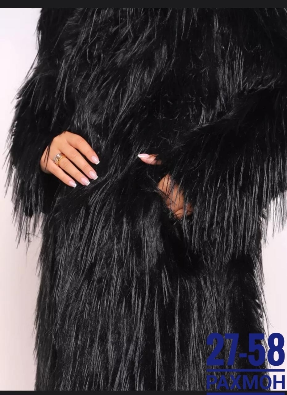 шуба искусственная,шуба из эко меха,шуба из меха ламы,меховое пальто,длинная шуба