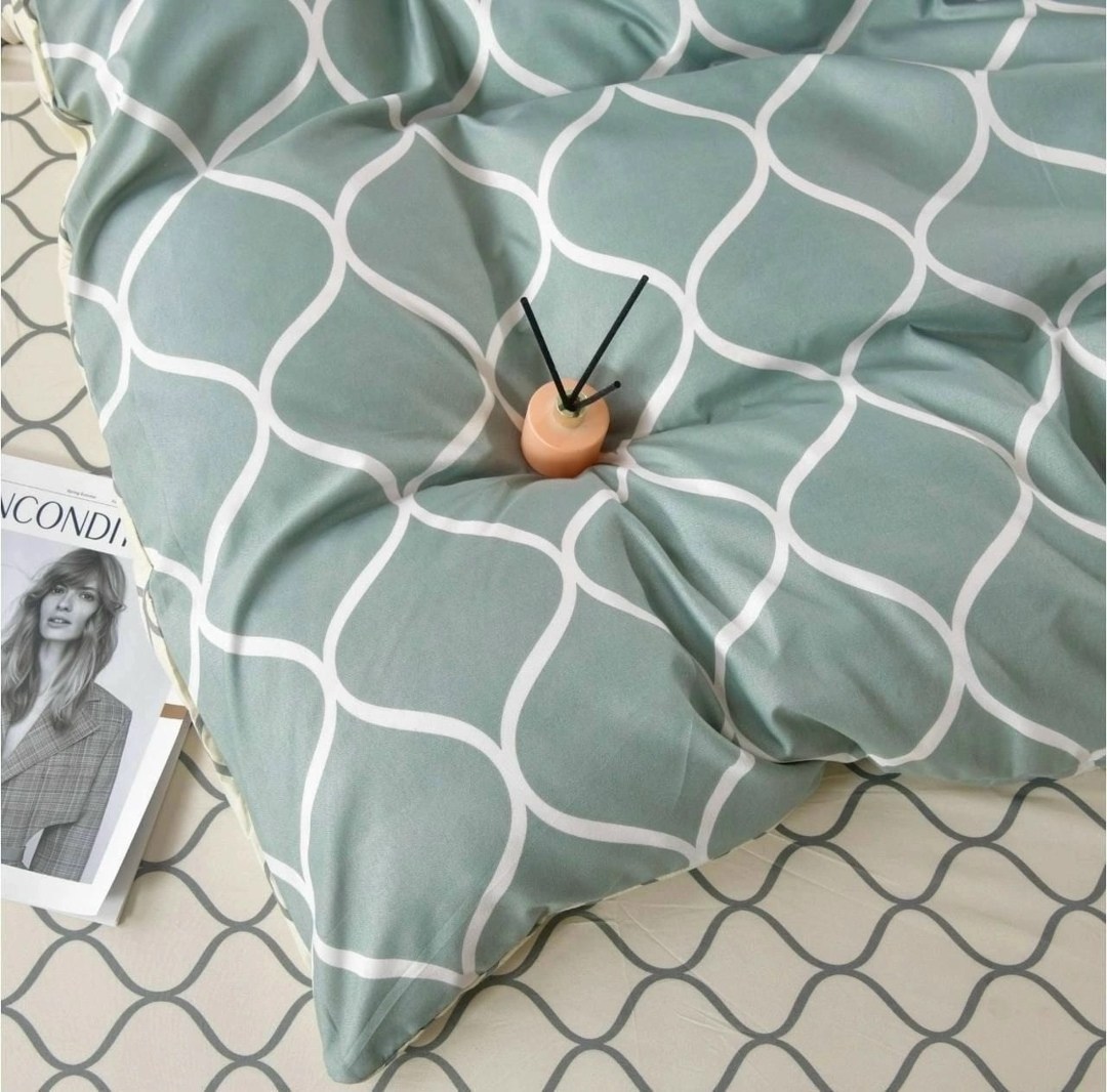 комплект постельного белья alanna простынь на,комплект постельного белья,комплект постельного белья с геометрическим,декоративная подушка,подушки