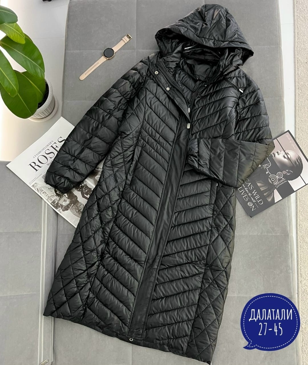 пальто стеганое,удлиненная куртка,куртка демисезонная,пальто демисезонная,пальто стеганое с капюшоном