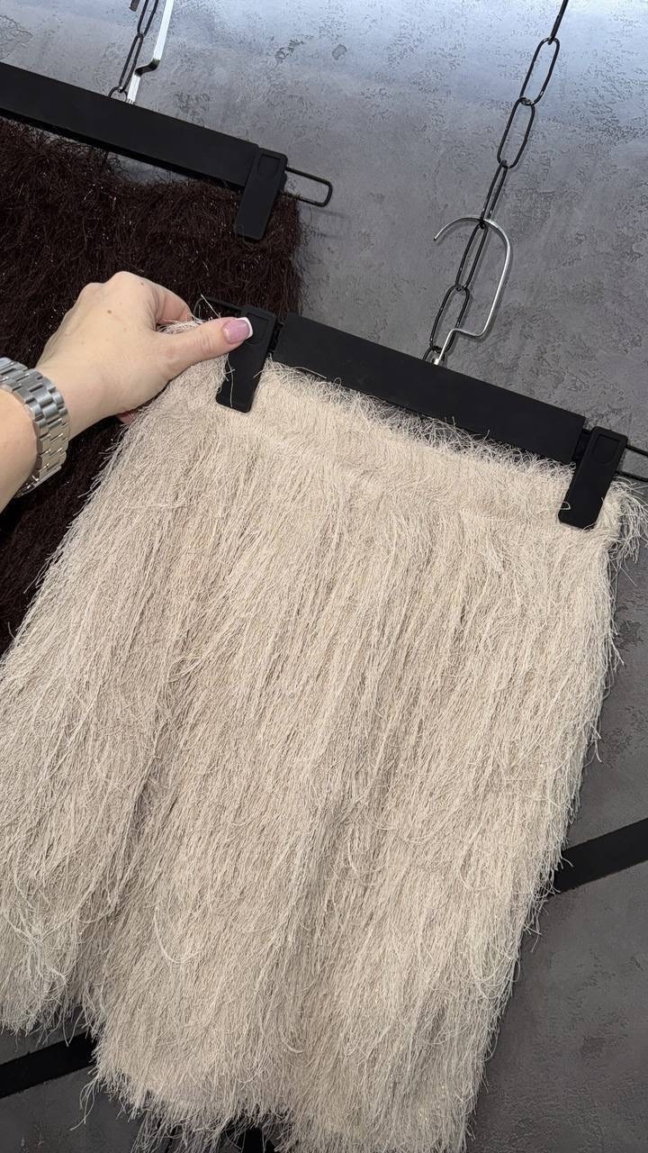 пушистая юбка,юбка с перьями,юбка с бахромой,юбка,юбка повседневная