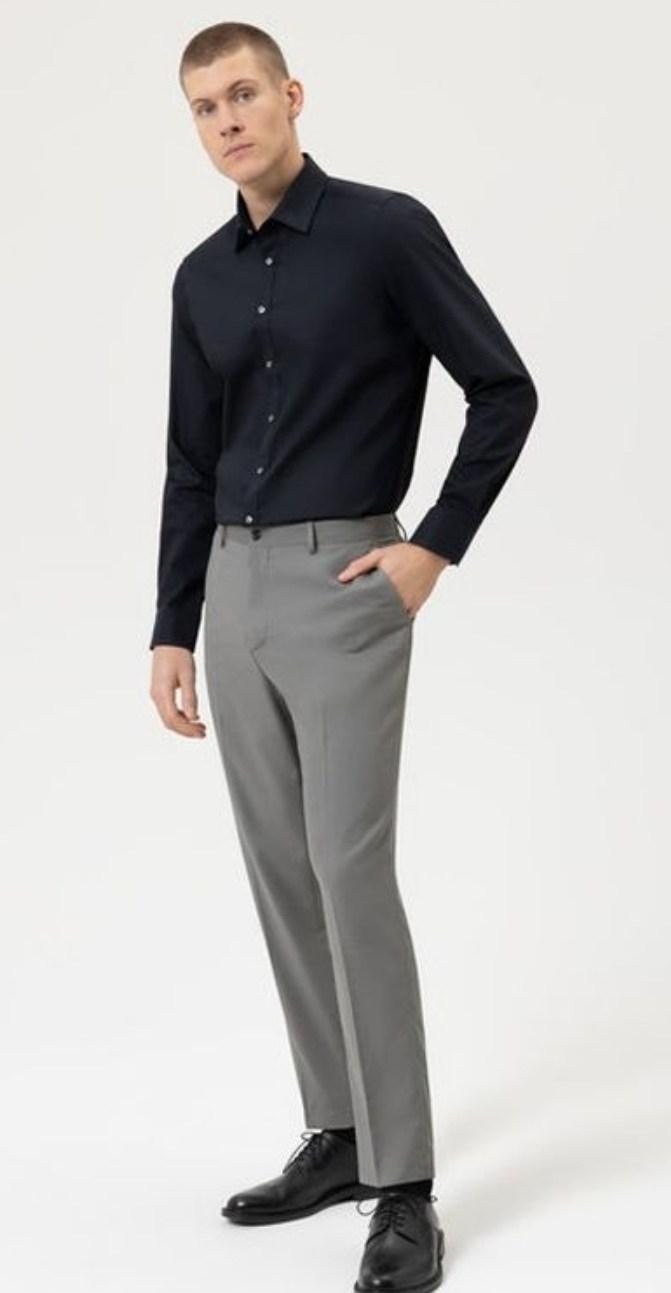 классическая рубашка,рубашка henderson super slim fit,голубая рубашка,модная мужская рубашка,рубашка