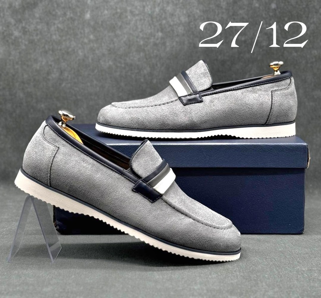 лоферы мужские loro piana,лоферы мужские замшевые серые,макасины мужские,,лоферы мужские замшевые