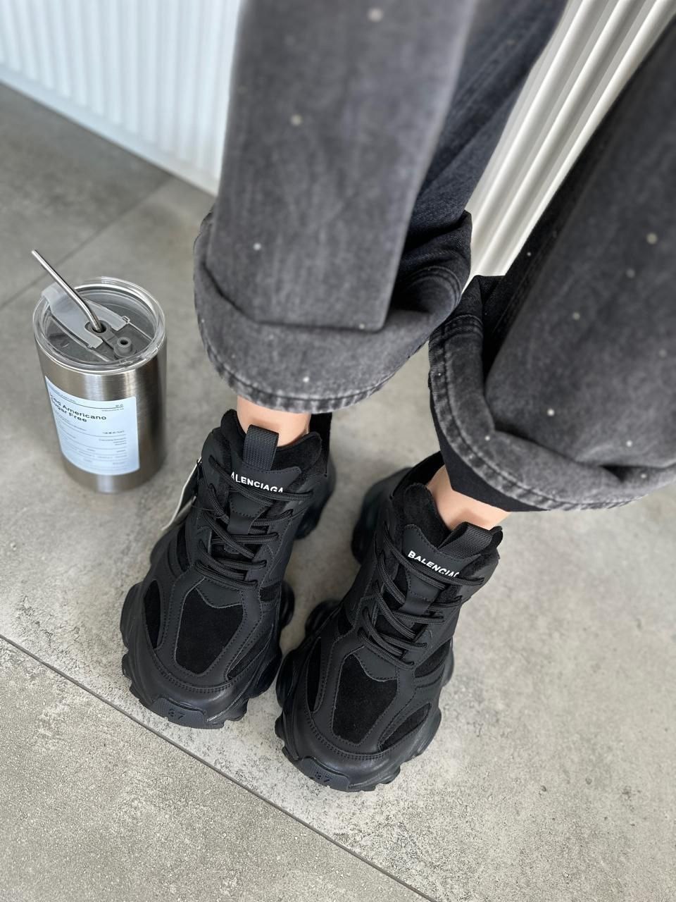 кроссовки баленсиага черные,,кроссовки женские balenciaga,кроссовки баленсиага женские,кроссовки баленсиага triple s black