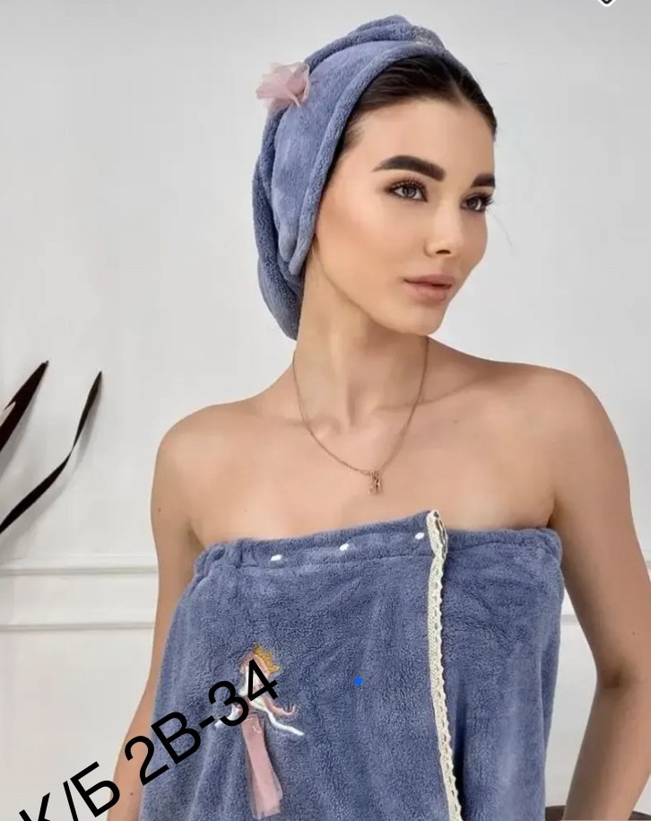 халат женский банный,полотенце халат,набор халат и полотенце женский,халат для бани,полотенце халат женский