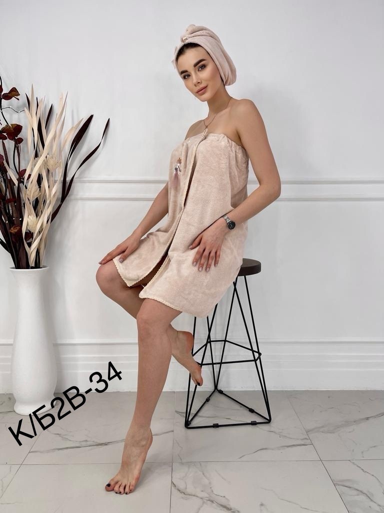 халат женский банный,полотенце халат,набор халат и полотенце женский,халат для бани,полотенце халат женский