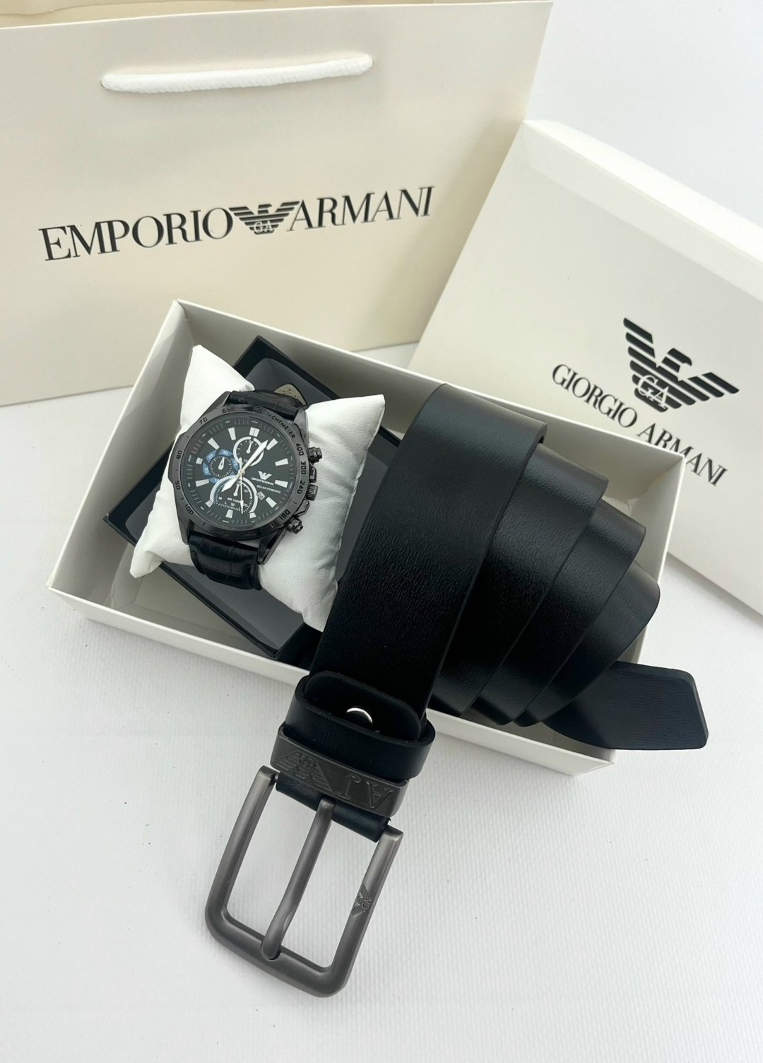 подарочный набор мужской,набор часов джорджио армани мужские,набор армани мужской,мужские наборы,мужские подарки