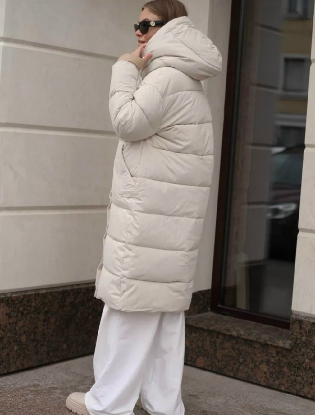 женский удлиненный пуховик,пуховик зимний женский,длинные пуховики,пуховик,пуховик женский зимний длинный с капюшон