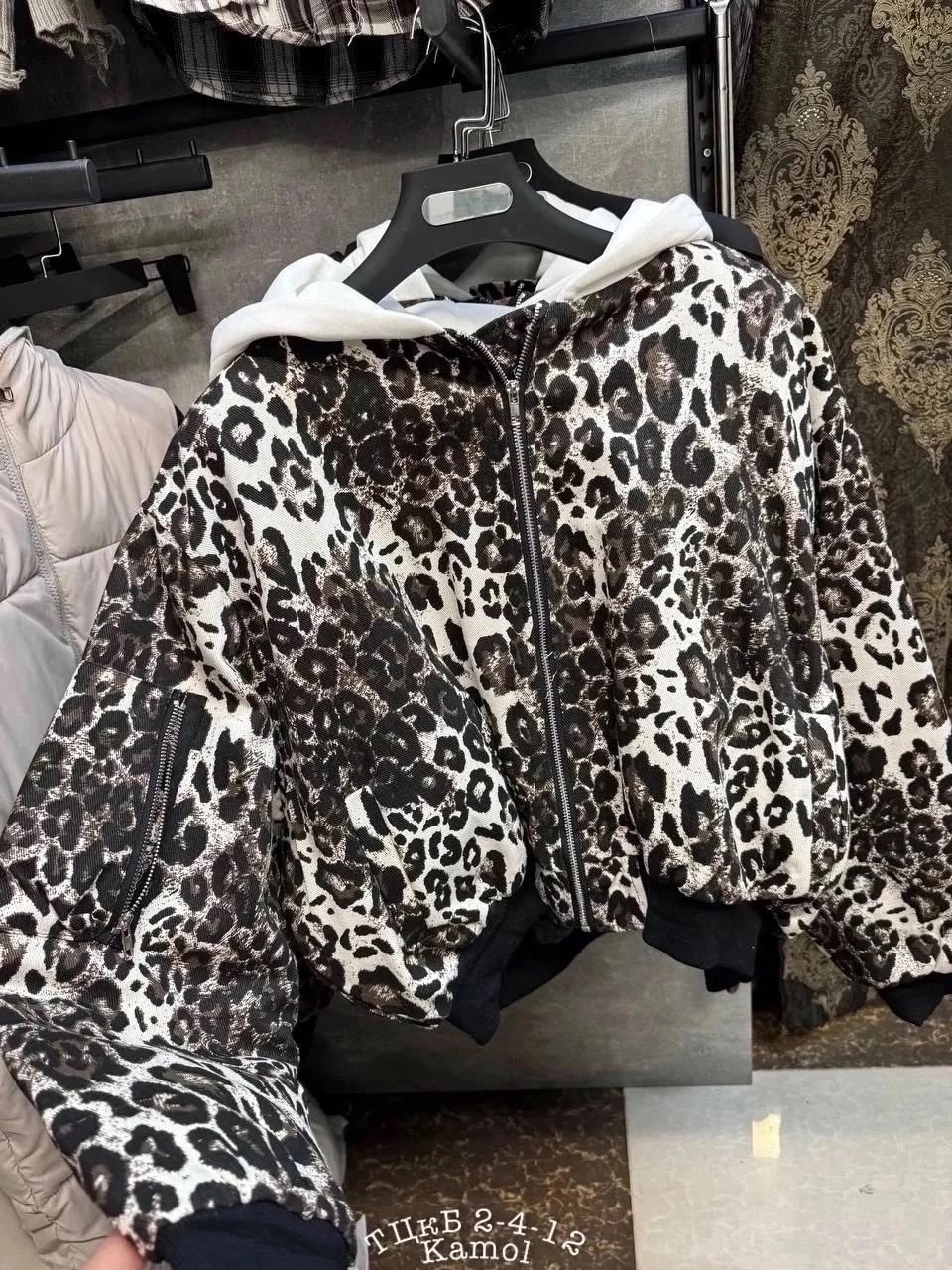 бомбер куртка,женская куртка бомбер,легкая куртка,куртка двухсторонний,леопардовая куртка