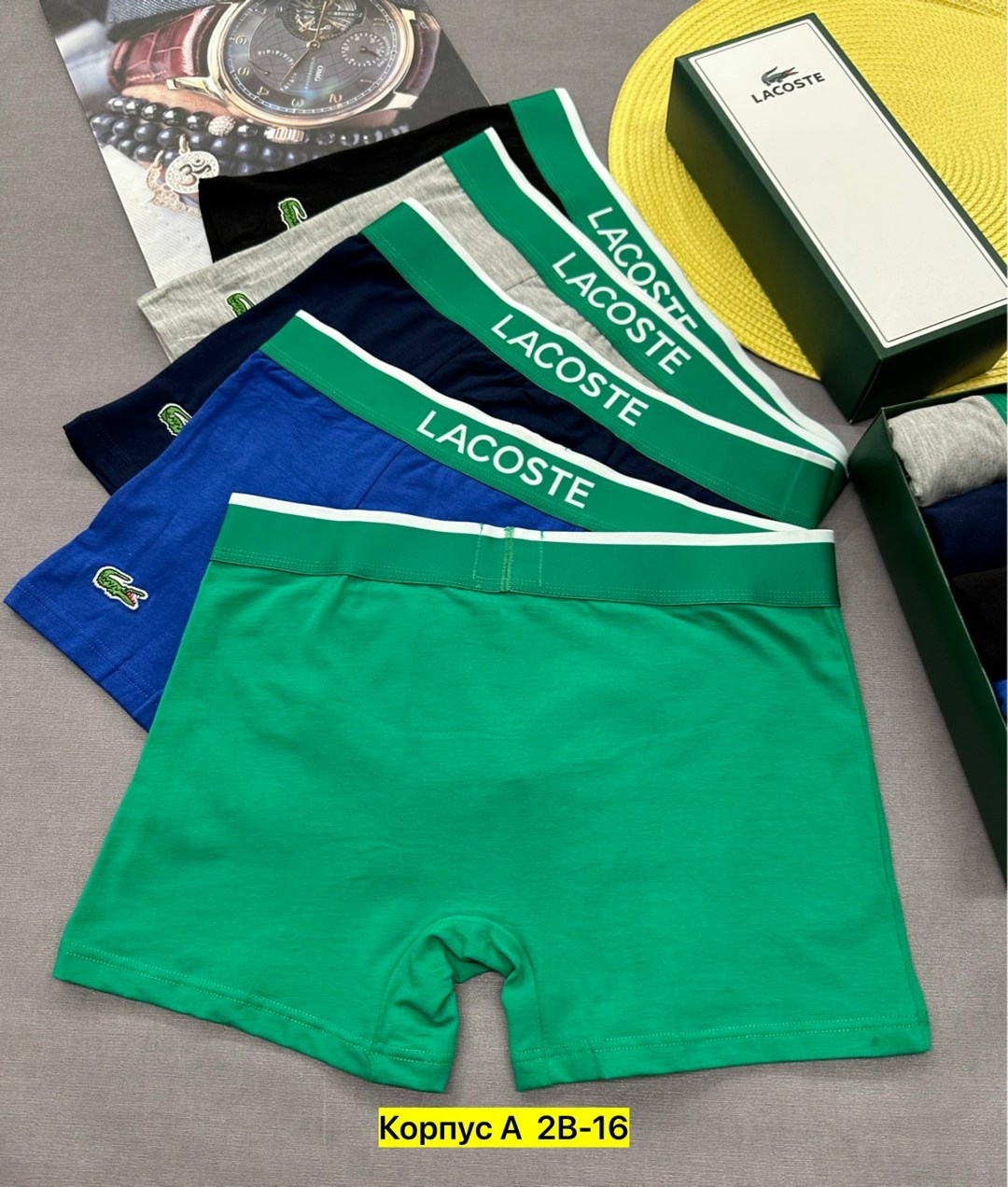 мужской набор трусов,набор трусов,трусы лакосте набор 5 шт,комплект трусов мужские боксеры,комплект трусов мужских