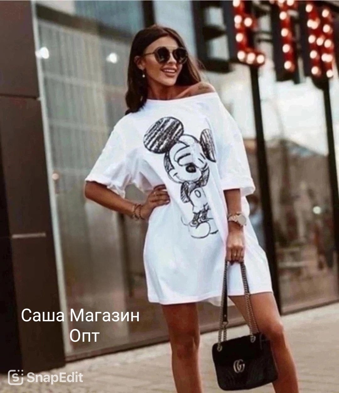 туника с микки маусом,туника женская модная,туника футболка оверсайз,платье туника,туника женская с