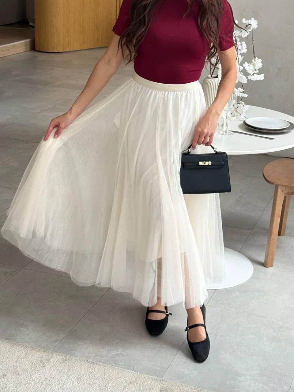 юбка из фатина,фатиновая юбка,серая юбка,юбка с фатином,юбка