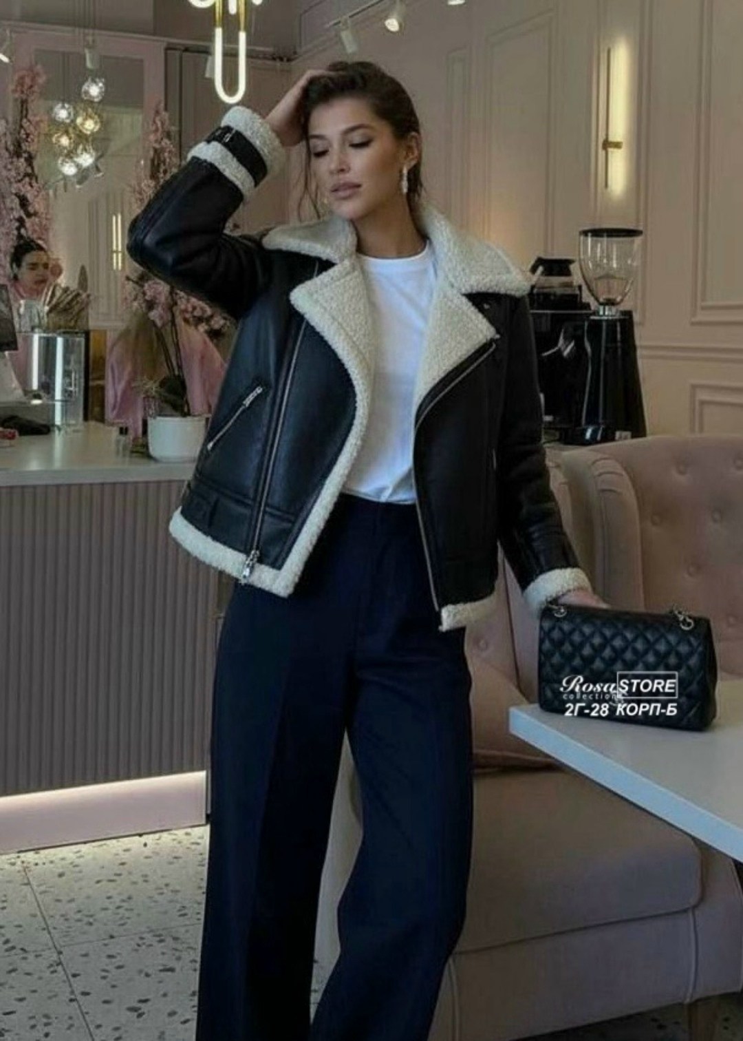 дубленка женская авиатор,дубленка авиатор,женская дубленка,стильная дубленка,дубленка косуха