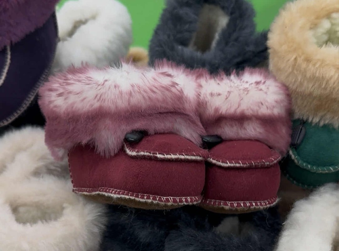 ,теплые пинетки для малышей,пинетки зимние для малышей на овчине,пинетки зимние для малышей,пинетки теплые