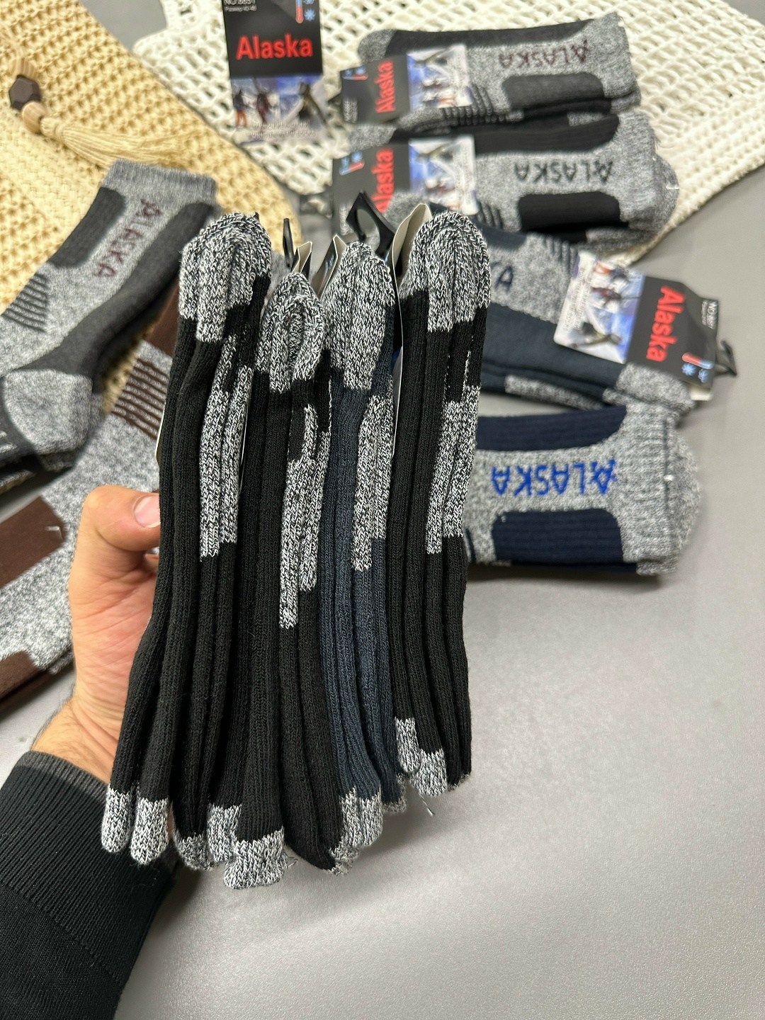 носки мужские,мужские термо носки,носки мужские 12 пар,мужские носки теплые,аляска носки